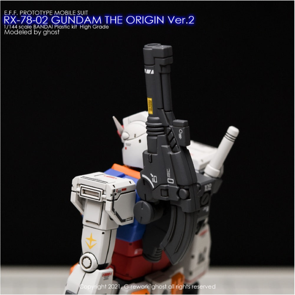 G-Rework CD-HO26 Premium Decal for HG Origin Gundam (Decal V2.0)