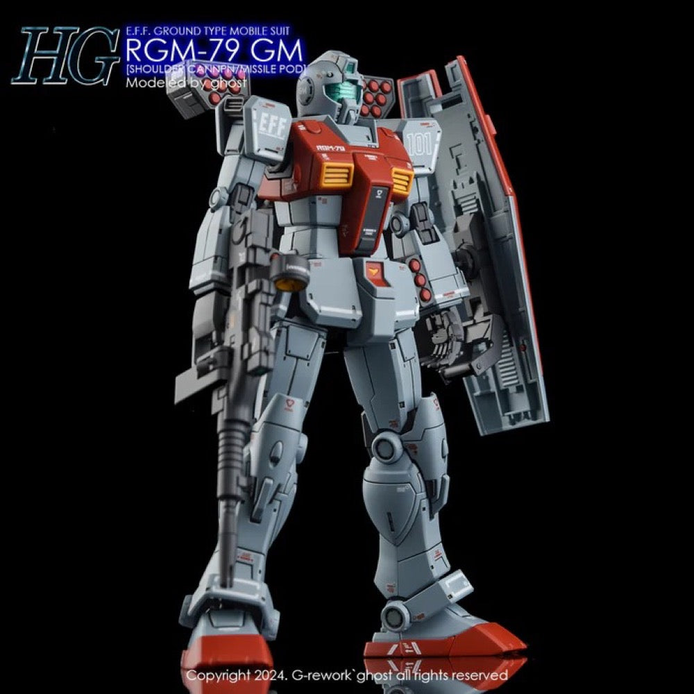 G-Rework CD-HO27 Premium Decal for HG RGm-79 Gm Missile Pod