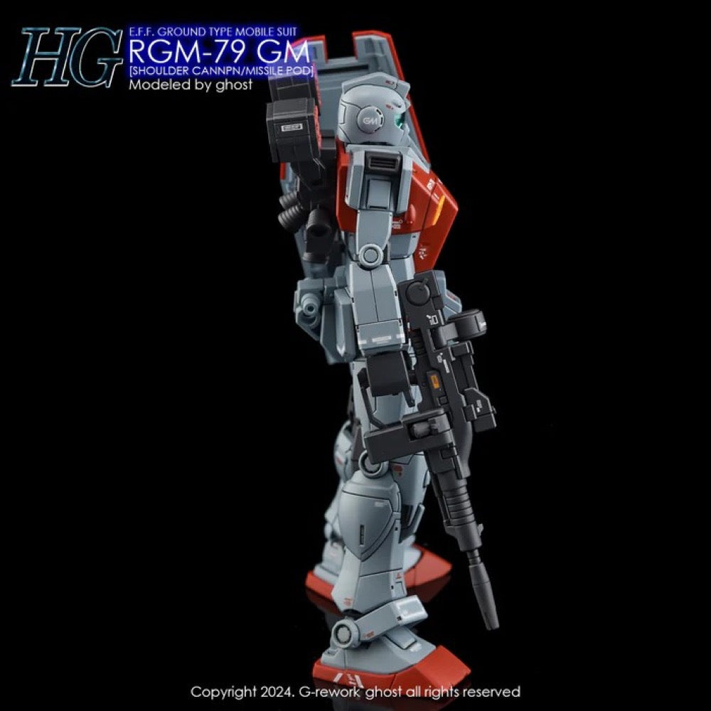 G-Rework CD-HO27 Premium Decal for HG RGm-79 Gm Missile Pod