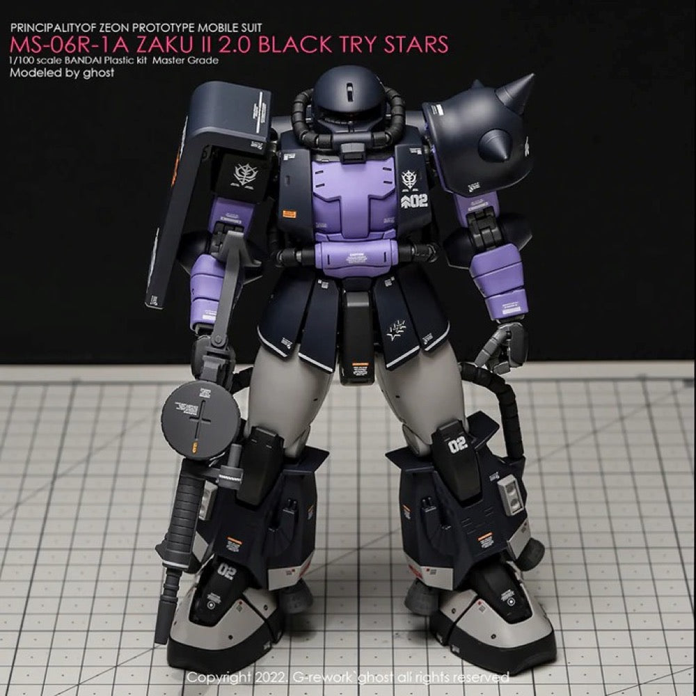 G-Rework CD-M103 Premium Decal for MG Black Try Stars Jaku 2.0