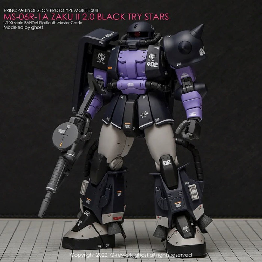 G-Rework CD-M103 Premium Decal for MG Black Try Stars Jaku 2.0