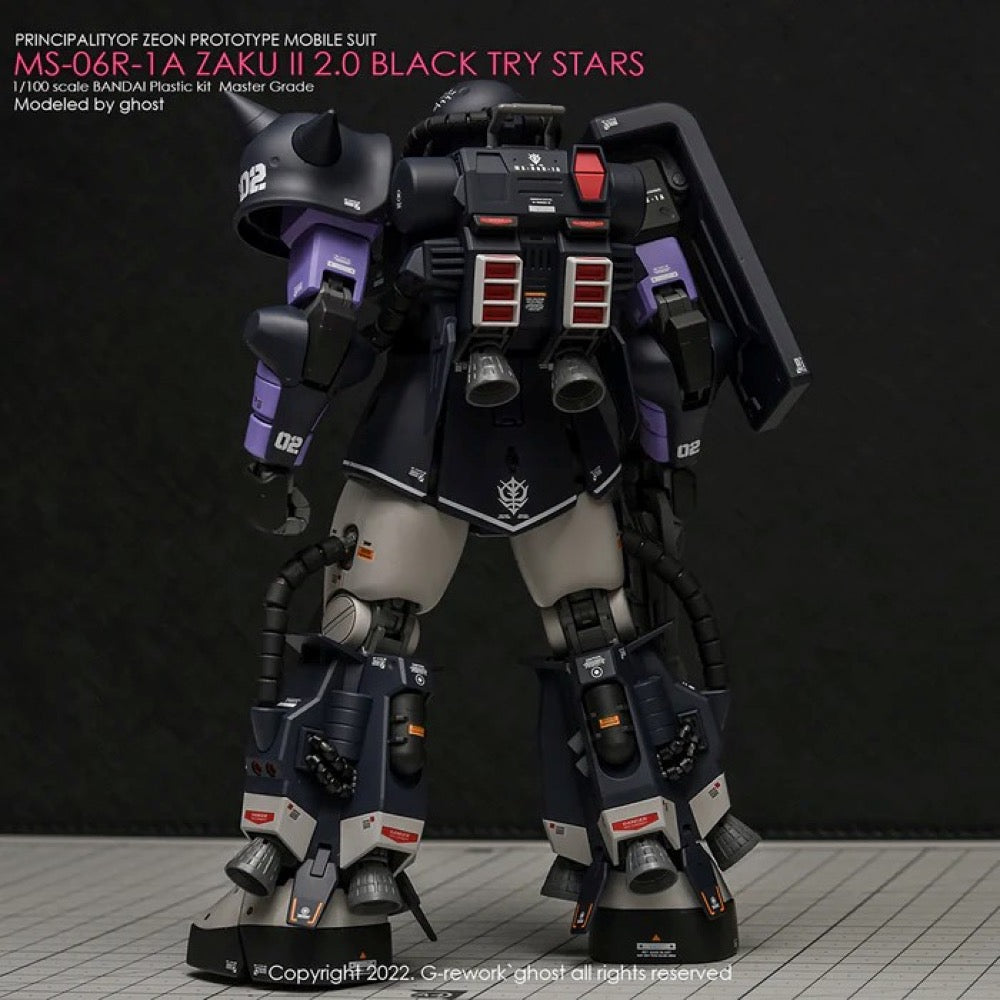 G-Rework CD-M103 Premium Decal for MG Black Try Stars Jaku 2.0