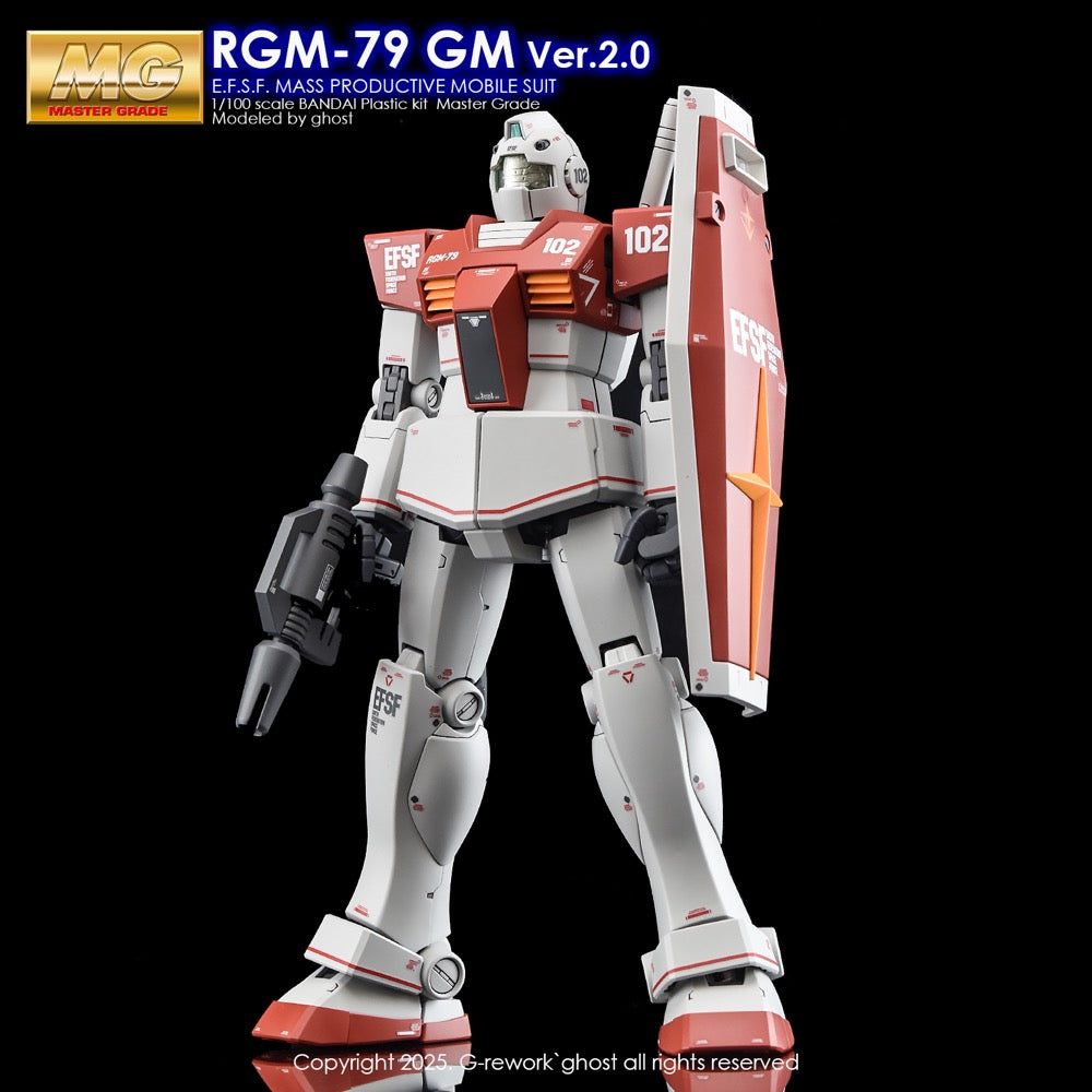 G-Rework CD-M118 Premium Decal for MG GM Ver2.0