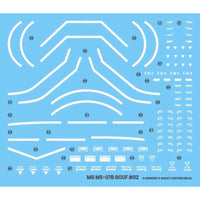 G-Rework Premium Decal for MG Gouf 2.0