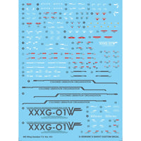 G-Rework CD-M132 Premium Decal for MG Wing Gundam Tv Ver.