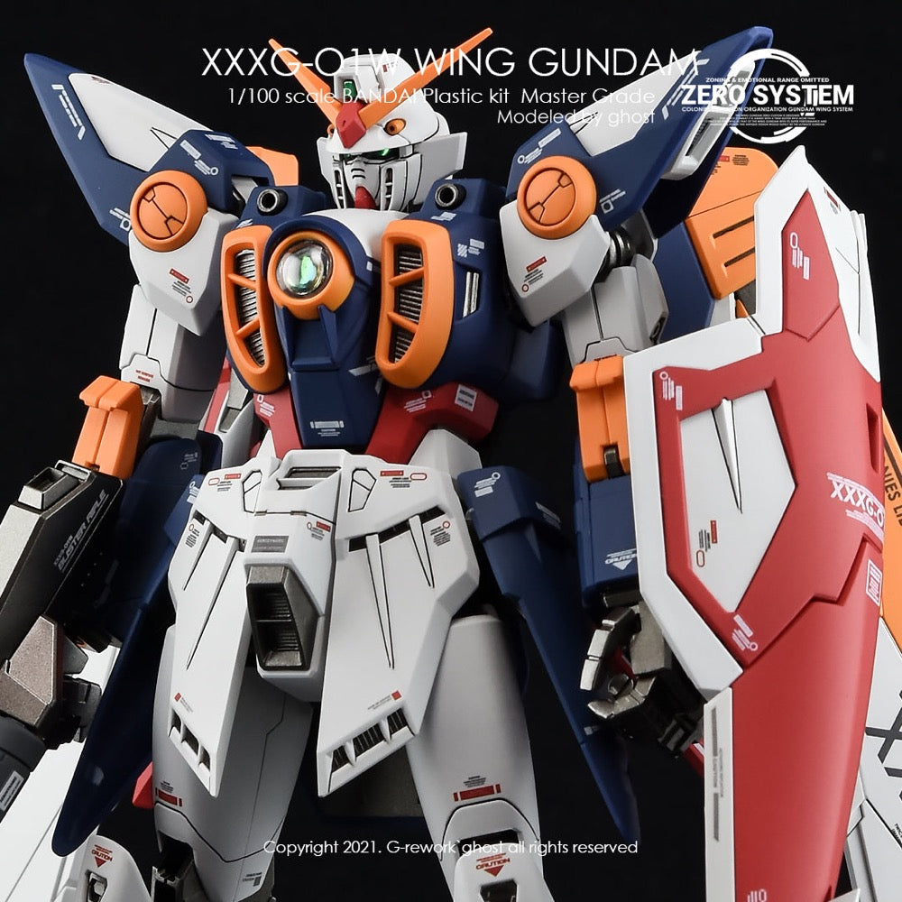 G-Rework CD-M132 Premium Decal for MG Wing Gundam Tv Ver.