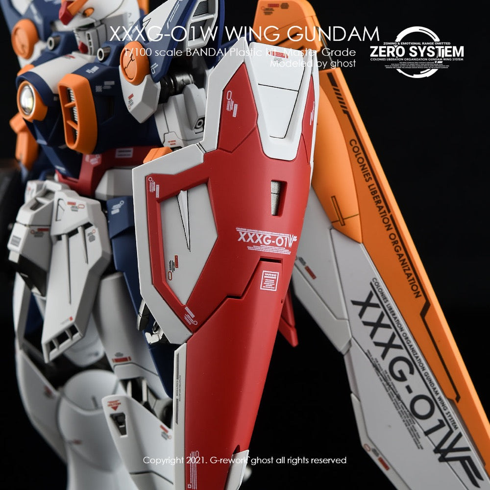 G-Rework CD-M132 Premium Decal for MG Wing Gundam Tv Ver.