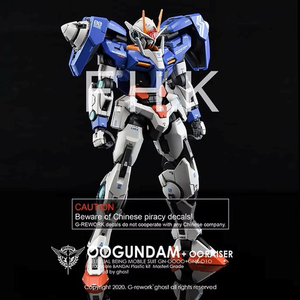 G-Rework CD-M145 Premium Decal for MG OO Gundam OO Raiser