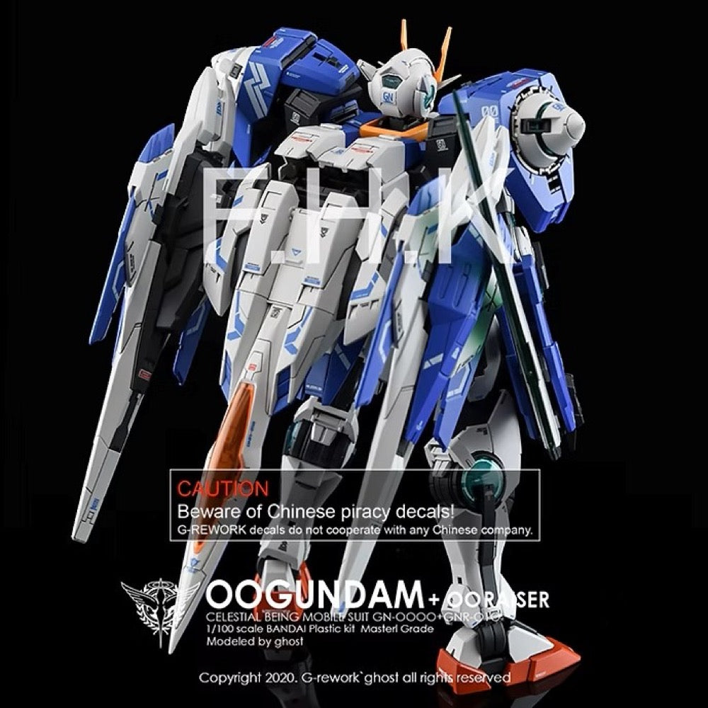 G-Rework CD-M145 Premium Decal for MG OO Gundam OO Raiser