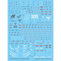 G-Rework CD-M165 Premium Decal for MG Sinanju Stein