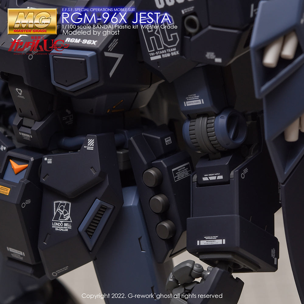 G-Rework CD-M168 Premium Decal for MG RGm-96X Jesta