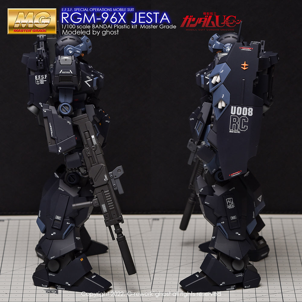 G-Rework CD-M168 Premium Decal for MG RGm-96X Jesta