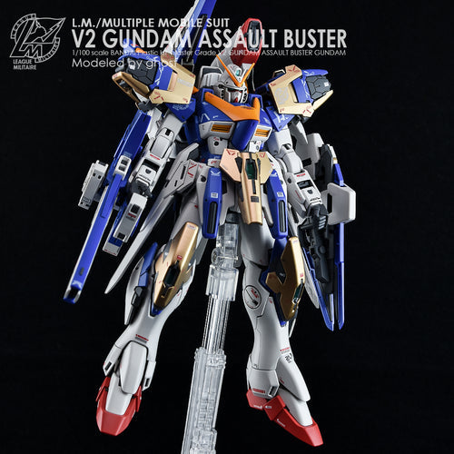 G-Rework CD-M191-AB Premium Decal for MG V2 Assault Buster Ver.Ka