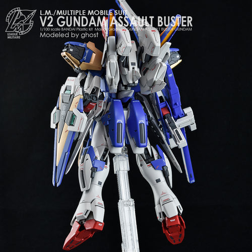 G-Rework CD-M191-AB Premium Decal for MG V2 Assault Buster Ver.Ka