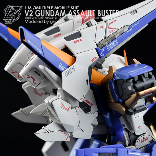 G-Rework CD-M191-AB Premium Decal for MG V2 Assault Buster Ver.Ka