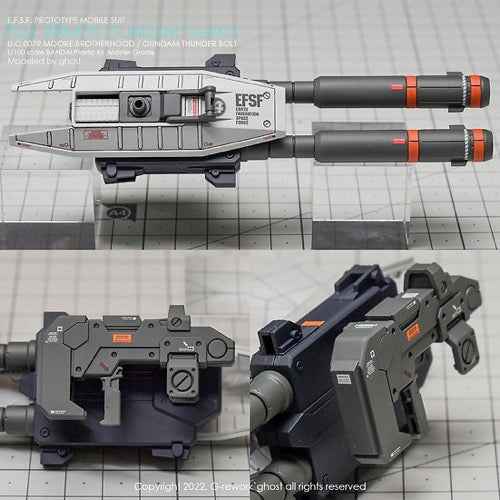 G-Rework CD-M193 Premium Decal for MG Full Armor Gundam Ver. Ka [Gundam Thunderbolt]