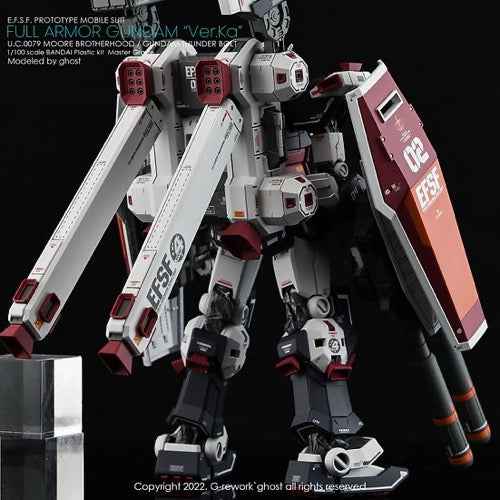 G-Rework CD-M193 Premium Decal for MG Full Armor Gundam Ver. Ka [Gundam Thunderbolt]