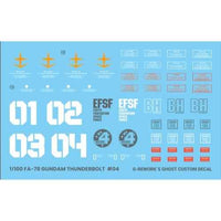 G-Rework CD-M193 Premium Decal for MG Full Armor Gundam Ver. Ka [Gundam Thunderbolt]