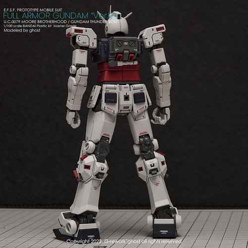 G-Rework CD-M193 Premium Decal for MG Full Armor Gundam Ver. Ka [Gundam Thunderbolt]