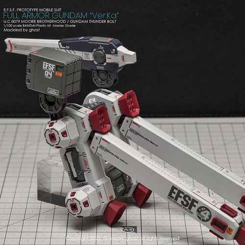 G-Rework CD-M193 Premium Decal for MG Full Armor Gundam Ver. Ka [Gundam Thunderbolt]