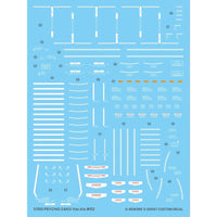 G-Rework CD-M194 Premium Decal for MG Psycho Zaku Thunder Bolt Ver.