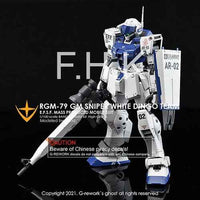G-Rework CD-M195-W Premium Decal for MG RGM-79SP GM Sniper II [White Dingo]