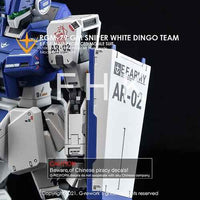 G-Rework CD-M195-W Premium Decal for MG RGM-79SP GM Sniper II [White Dingo]