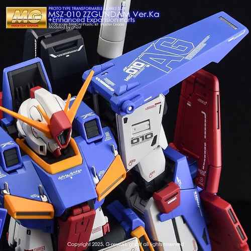 G-Rework CD-M198 Premium Decal for MG ZZ Gundam Ver.Ka + Enchanced Expansion Parts