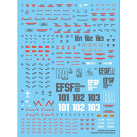 G-Rework CD-M204 Premium Decal for MG RGm-89 Jegan