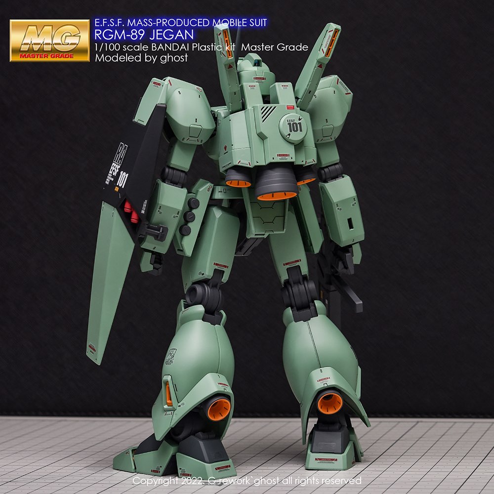 G-Rework CD-M204 Premium Decal for MG RGm-89 Jegan