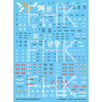 G-Rework CD-M207 Premium Decal for MG GN-002 Dynames