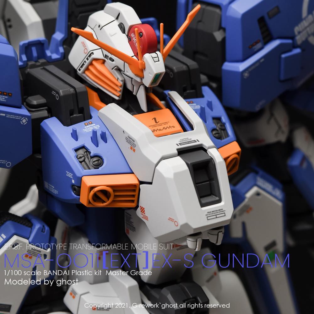G-Rework CD-M209 Premium Decal for MG Ex-S 1.5