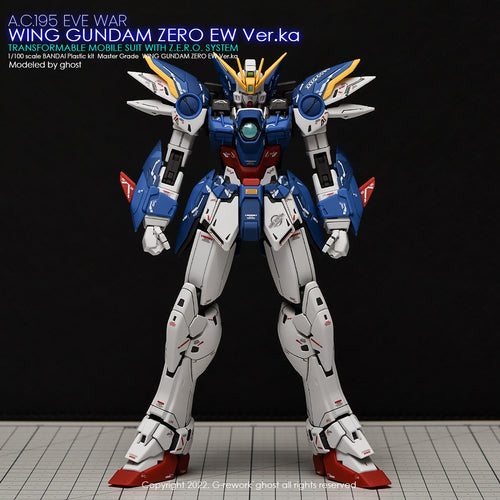 G-Rework CD-M215 Premium Decal for MG Wing Zero Ew Ver.Ka (Decal V2.0)