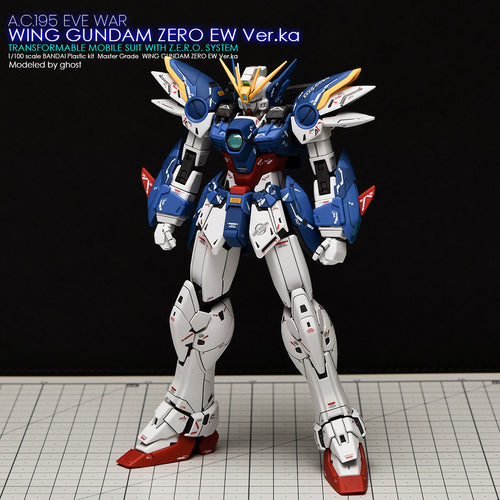 G-Rework CD-M215 Premium Decal for MG Wing Zero Ew Ver.Ka (Decal V2.0)