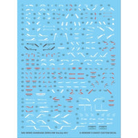 G-Rework CD-M215 Premium Decal for MG Wing Zero Ew Ver.Ka (Decal V2.0)