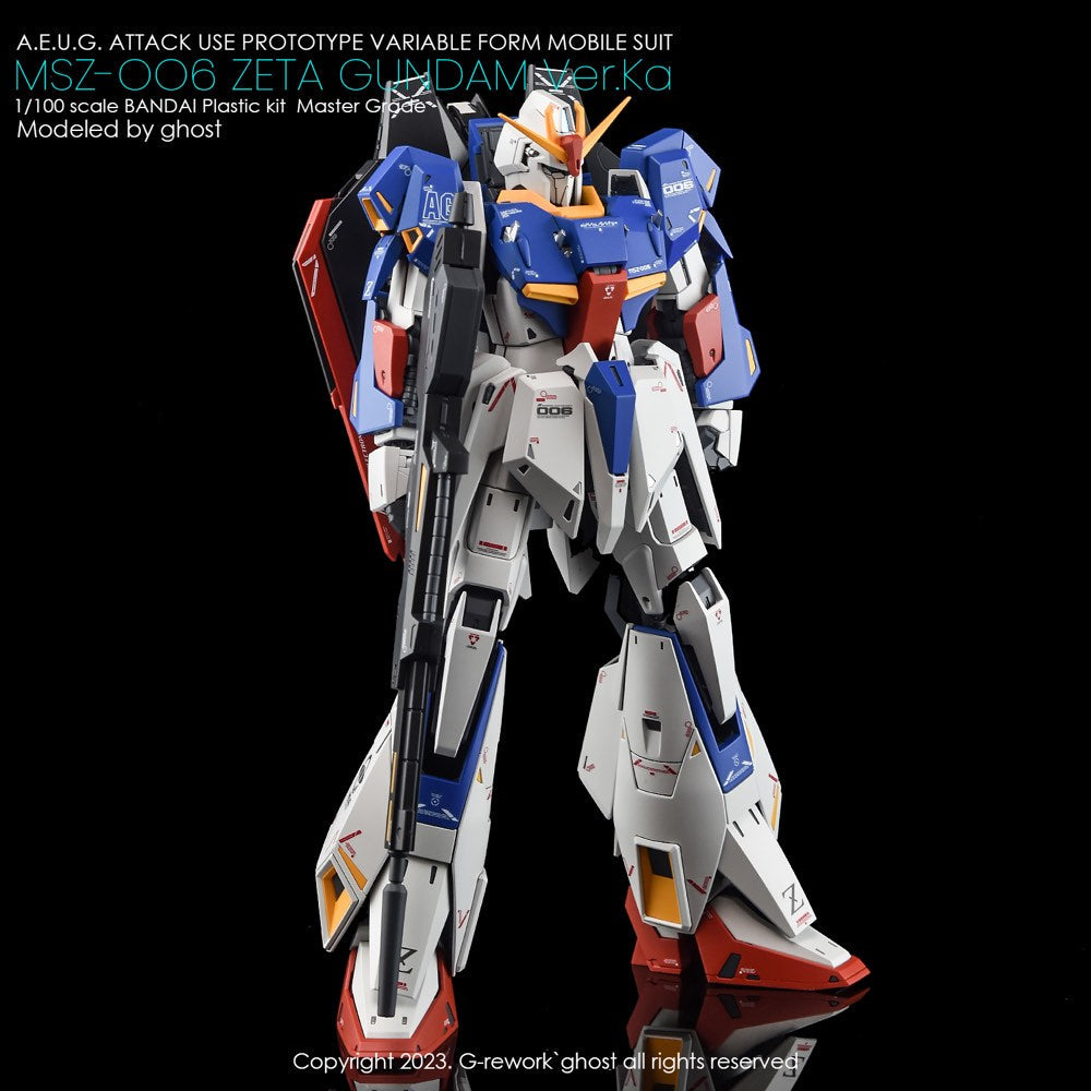 G-Rework CD-M221 Premium Decal for MG Zeta Gundam Ver.Ka
