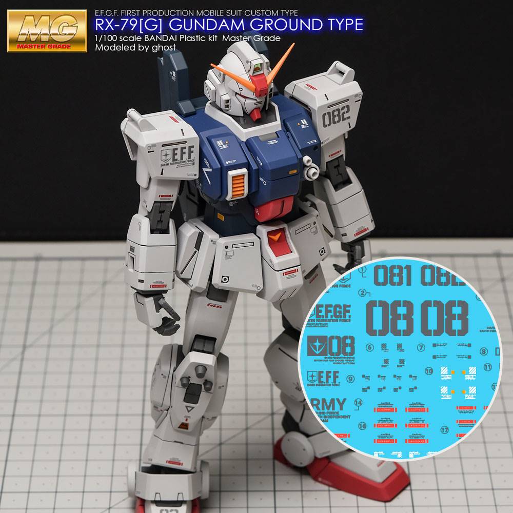 G-Rework CD-M27 Premium Decal for MG Rx-79G Gundam Ground Type