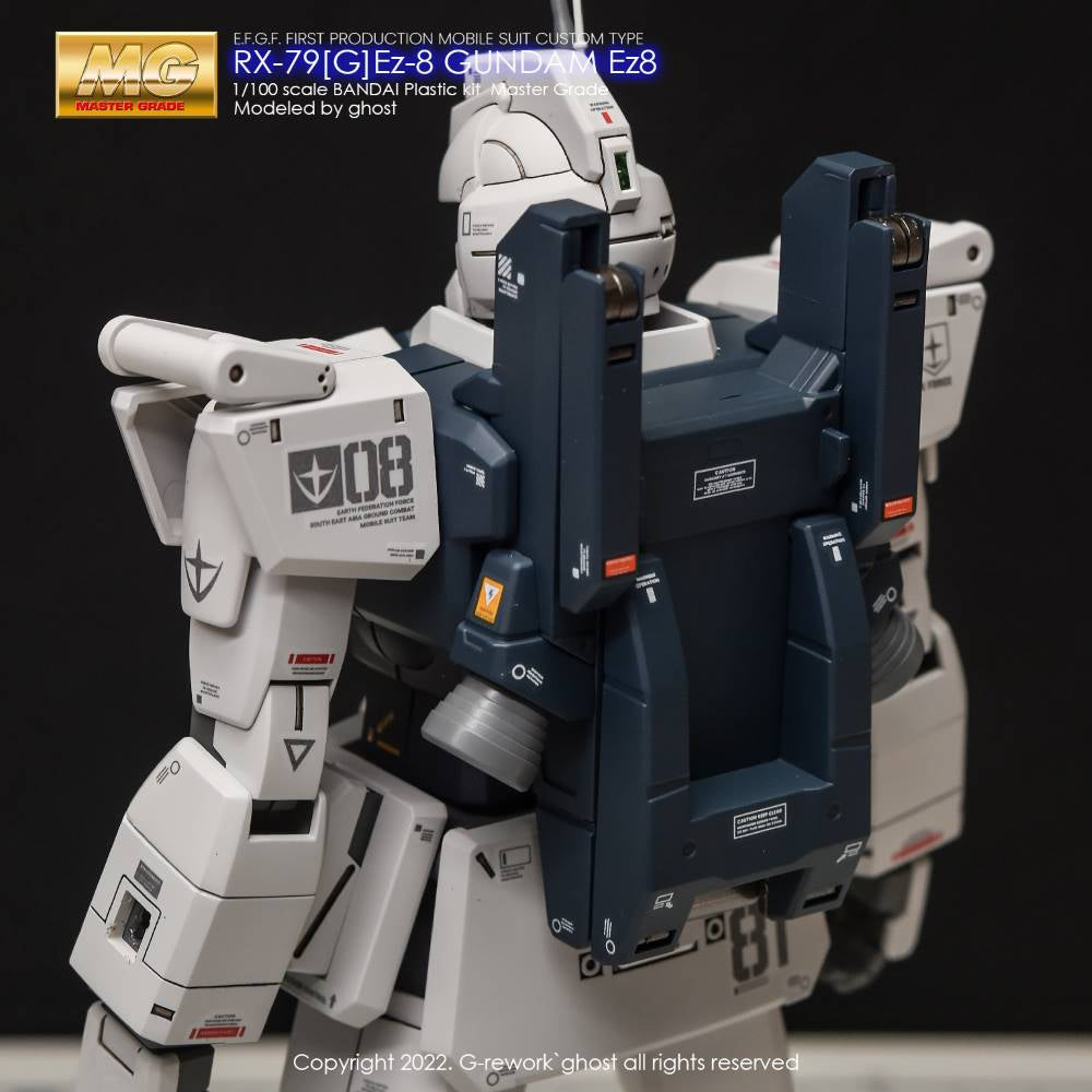 G-Rework CD-M33 Premium Decal for MG Rx-79G Ez8