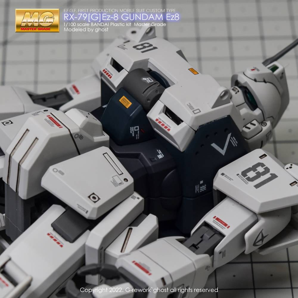 G-Rework CD-M33 Premium Decal for MG Rx-79G Ez8