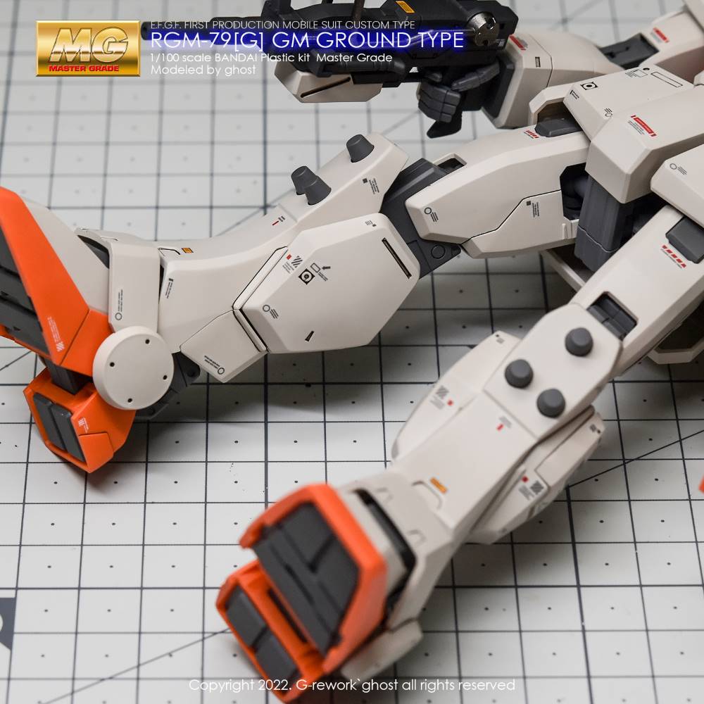 G-Rework CD-M40 Premium Decal for MG RGm-79G Gm Ground Type