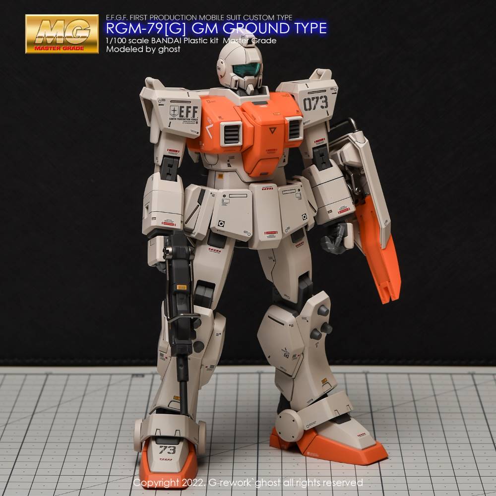 G-Rework CD-M40 Premium Decal for MG RGm-79G Gm Ground Type
