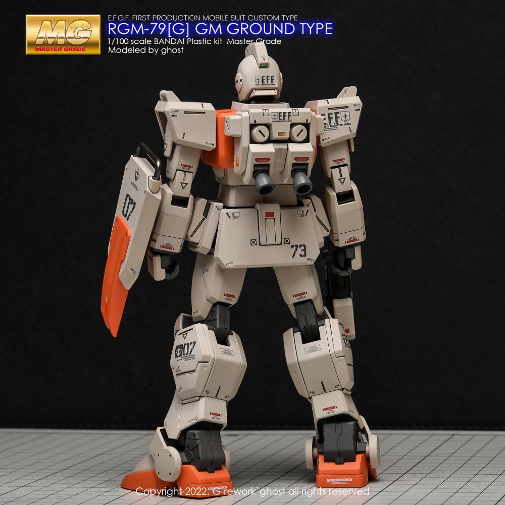 G-Rework CD-M40 Premium Decal for MG RGm-79G Gm Ground Type