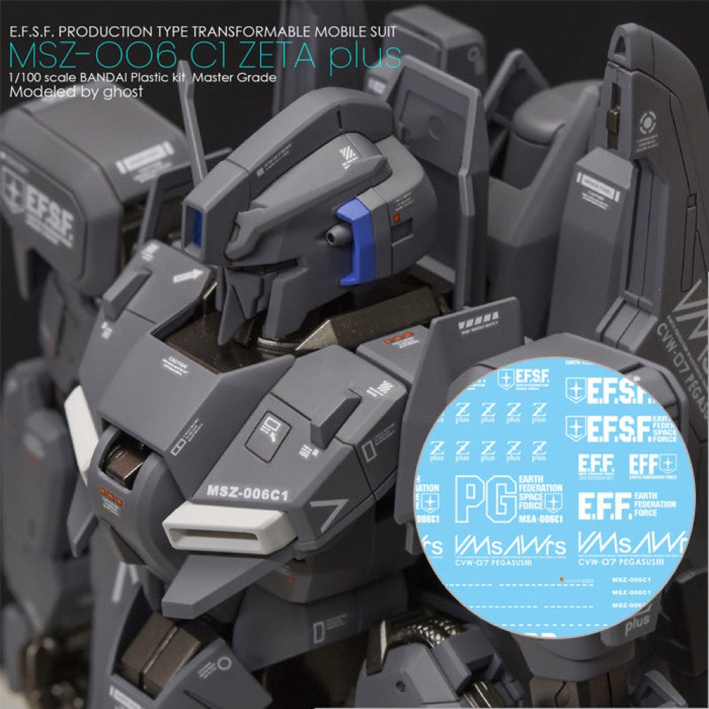 G-Rework CD-M46 Premium Decal for MG Zeta Plus C1