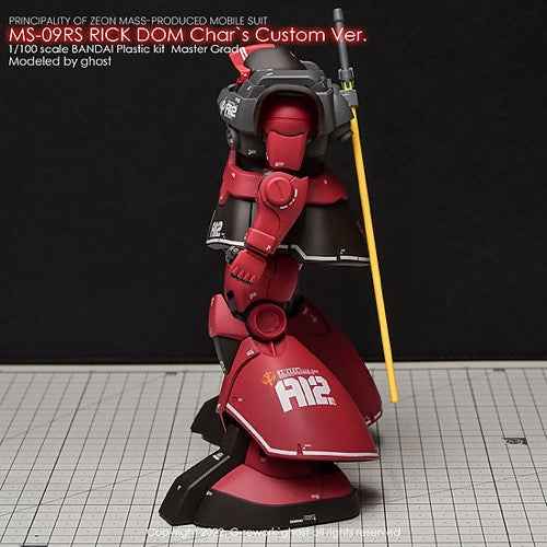 G-Rework CD-M58 Premium Decal for MG Rick Dom 1.5 Char Ver.