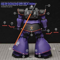G-Rework CD-M58 Premium Decal for MG Rick Dom 1.5 Char Ver.