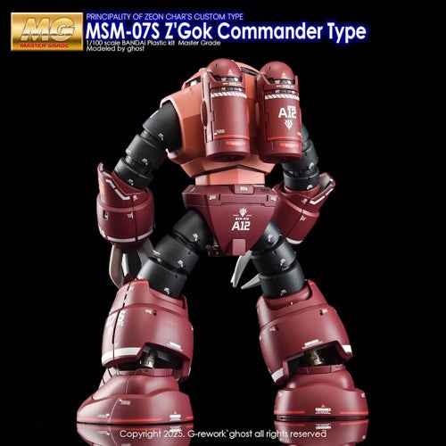 G-Rework CD-M66 Premium Decal for MG Z'Gok Commander Type