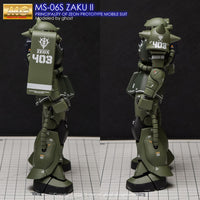 G-Rework CD-M97 Premium Decal for MG Zaku2 2.0 (Decal V2.0)