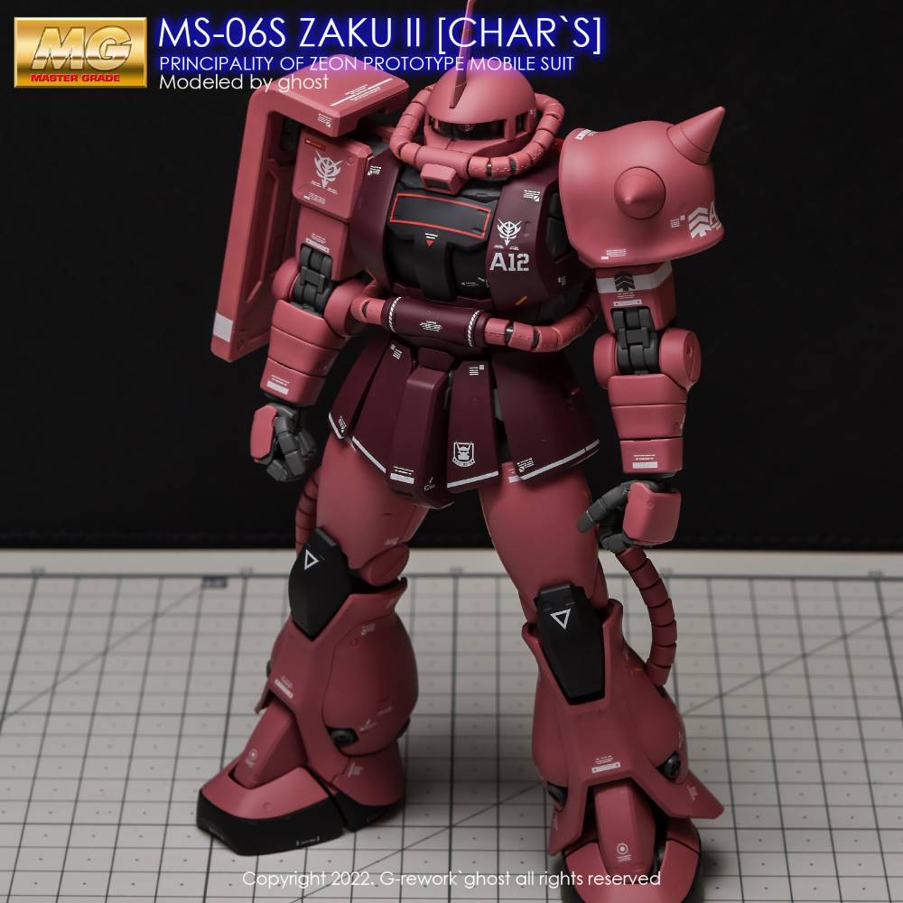 G-Rework CD-M98 Premium Decal for MG Zaku2 2.0 Char(Decal V2.0)