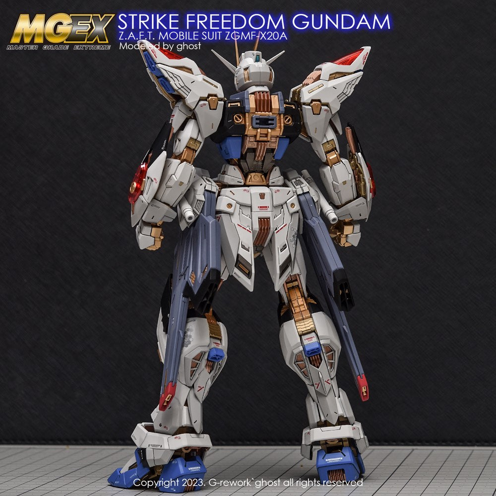G-Rework CD-MEX02 Premium Decal for MGEX Strike Freedom Gundam