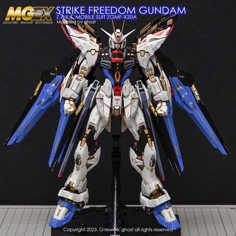 G-Rework CD-MEX02 Premium Decal for MGEX Strike Freedom Gundam